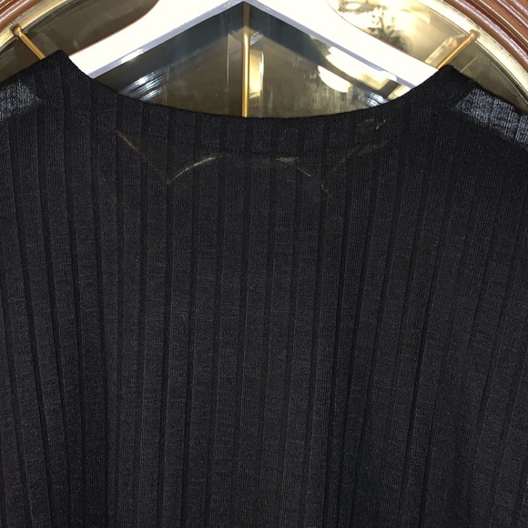 Maurices Black Ribbed Knit & Floral Patchwork Layered Scoop Neck Blouse - Picture 13 of 16